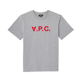 Standard Grand VPC T-Shirt - Gris Chine/Rouge