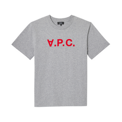 Standard Grand VPC T-Shirt - Gris Chine/Rouge