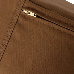 Canvas Pouf - Hamilton Brown