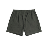 Per Cotton Tencel Shorts - Black Olive