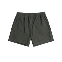 Per Cotton Tencel Shorts - Black Olive