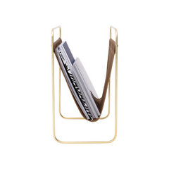 Canvas Magazine Stand - Hamilton Brown