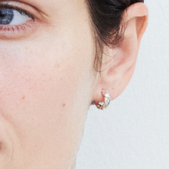 Louisa Hoops - Silver