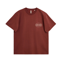 Easy Hours Tee - Fire Brick