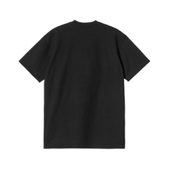 S/S Pocket Heart T-Shirt - Black/Red