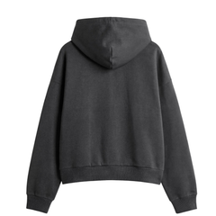 Gardener Zipper Hoodie - Shadow Black