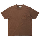 One Point Tee Pigment Dyed - Brown Pigment