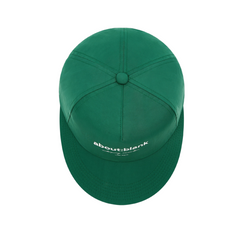 Box Cap - Epsom Green/Ecru
