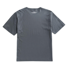 Holger Organic Interlock Hide Print T-Shirt - Battleship Grey