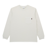 L/S Pocket Tee Pigment Dyed - Natural Pigment