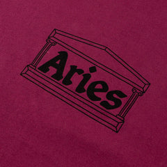 Temple SS Tee Burgundy