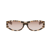 EDDIE KYU - Smoked Havana Vintage -Light Brown Gradient Lens