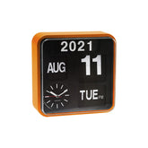 Wall Clock Mini Flip - Orange