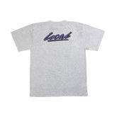 New Script Tee - Grey Heather