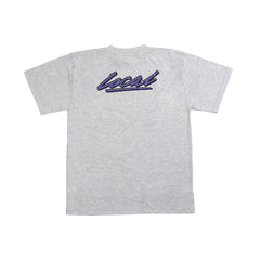 New Script Tee - Grey Heather