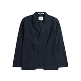 Nilas Typewriter Work Jacket - Dark Navy