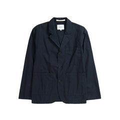 Nilas Typewriter Work Jacket - Dark Navy