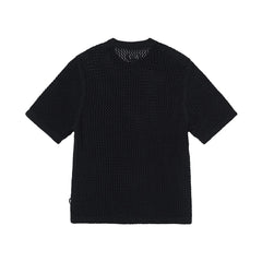 O'Dyed Mesh Crew - Solid Black