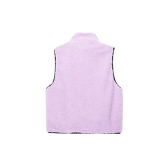 Sherpa Reversible Vest Lavander