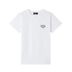 Standard Rue Madame T-shirt - White/Dark Navy