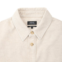 Surchemise Bobby Logo Ecru