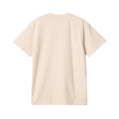 S/S American Script T-Shirt - Natural