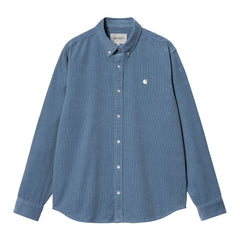L/S Madison Fine Cord Shirt Sorrent/Wax