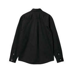 L/S Madison Shirt Black/Wax
