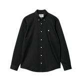 L/S Madison Shirt Black/Wax