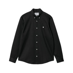 L/S Madison Shirt Black/Wax