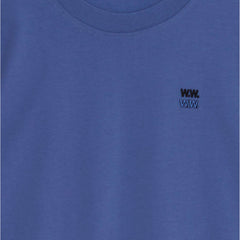 Bobby Double Logo T-shirt - Silver Blue