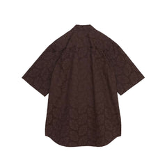 Aaron Embroidery SS - Shirt Brown