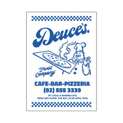 DEUCE’S Art Print