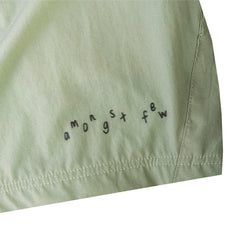 Toddler Text Shorts - Sage