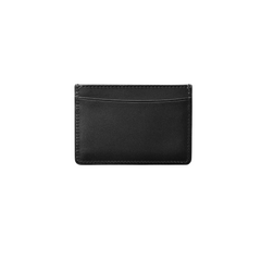 Andre Card Holder Black (Plain Leather)