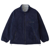 Reversible Sherpa Jacket - Navy/Grey