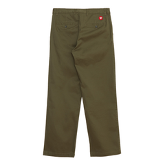 Silas Classic Woven Trousers - Olive