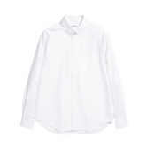 Algot Oxford Monogram Shirt - White
