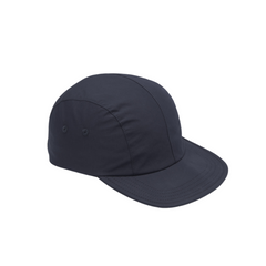 4-panel Tech Poplin Cap - Black