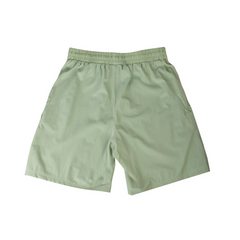 Toddler Text Shorts - Sage
