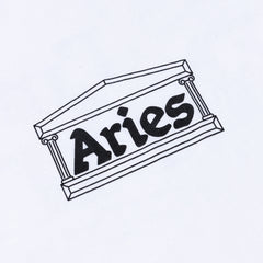 I m With Aries Tee - White