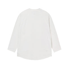 Inside Out Raglan - White