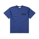 Temple SS Tee - Navy