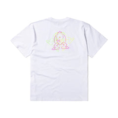 Trippy Aye Duck SS Tee - White