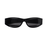 EDDIE KYU - Solid Black / Solid Black Lens