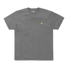 Chase Tee - Grey Heather/Gold