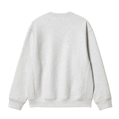 Locker Sweat - Ash Heather/Brown