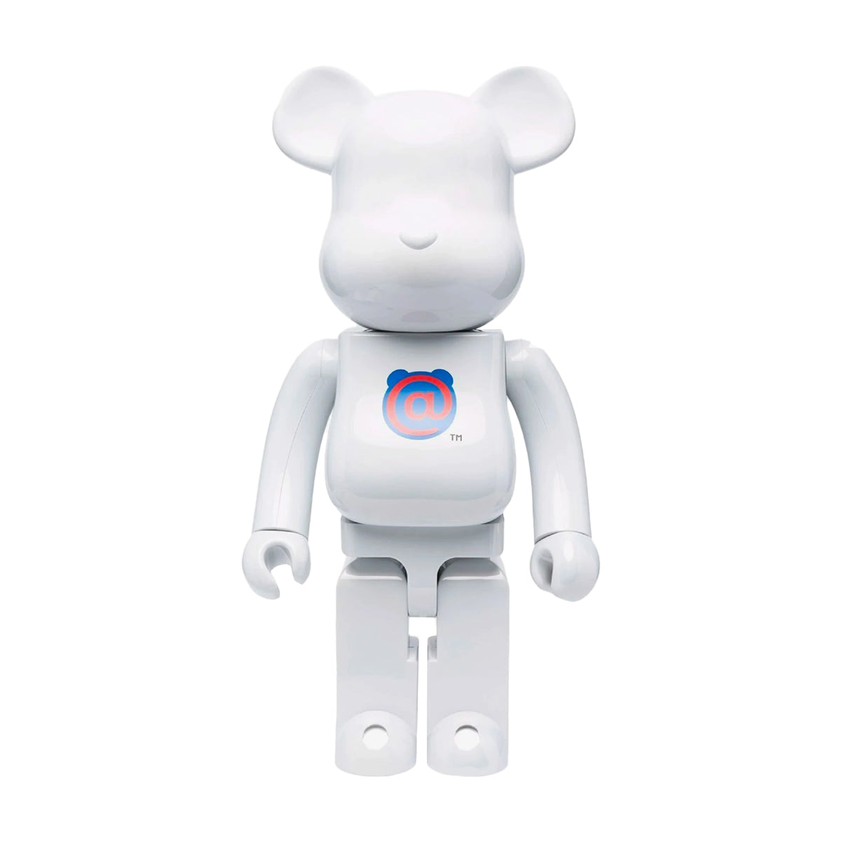 1st Model White Chrome Be@rbrick 400% – LOCAL