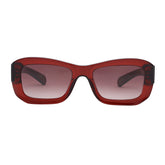 NORMA - Maroon Crystal / Purple Gradient Lens