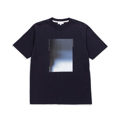 Johannes Blur Print - Dark Navy